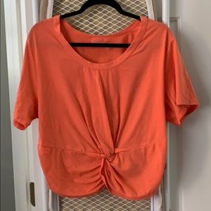 Orange Zella top